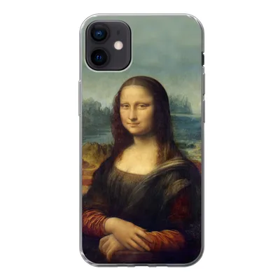 Produktbild von MuchoWow® Handyhülle Schutzhülle Hülle für iPhone 12 mini Mona Lisa - Da Vinci - Gemälde Silikon Softcase Handy Hülle - Bild