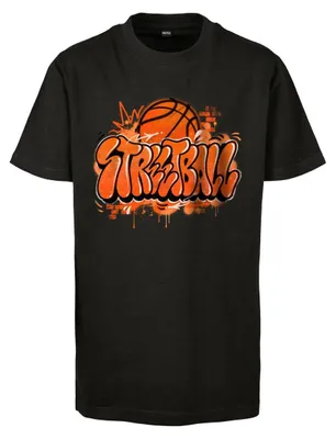 Produktbild von Mister Tee - "Streetball" T-Shirt für Kinder TN3275 (116) (Schwarz)