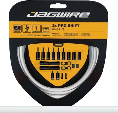 Produktbild von Jagwire PCK503, Kabelkanal-Set, Weiß