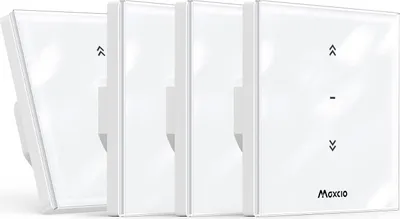 Immagine prodotto di Interruttore WiFi per tapparelle 80x80 mm Maxcio WF-CS01 – Controllo con Alexa e Google