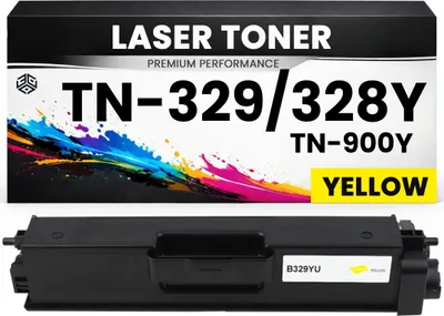Produktbild von 2 x Toner TN-329Y TN-328Y TN-900Y Gelb für Brother kompatibel TN329Y TN328Y DCP-9270CDN DCP-L8450CDW HL-4570CDW/4570CDWT/4150CDN70CDN