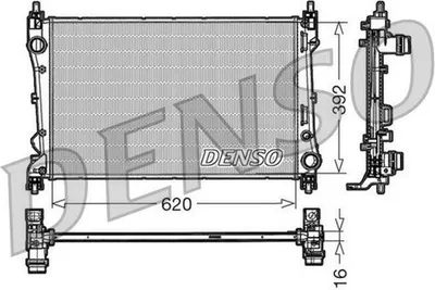 Zdjęcie produktu dla Chłodnica silnika DENSO DRM09113