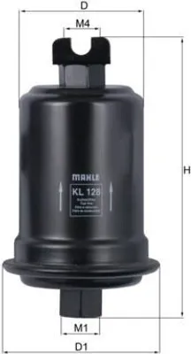 Obrázek produktu pro Palivový filtr KNECHT KL 128