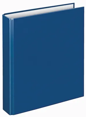 Produktbild von Ringordner Basic A5 PP kaschiert 2-D-Ring-Mechanik 25mm blau Packung mit 10 Stück