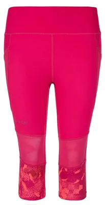 Productafbeelding van Kilpi Solas 3/4 leggings, kleur Rosa, maat 34, voor dames