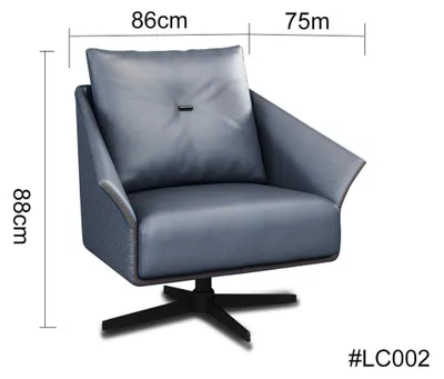 Obrázok produktu pre Dizajnové kreslo 1 miestna 86 x 75 cm obývacia izba jednomiestna pohovka gauč lounge club