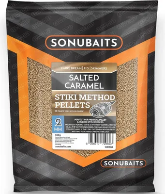 Obrázek produktu pro Sonubaits Stiki Method pelety - Solený karamel 2mm 650g