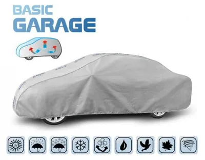 Produktbild von Hochwertige Autoabdeckung Kegel Serie BASIC GARAGE XL für Limousine 472–500 cm