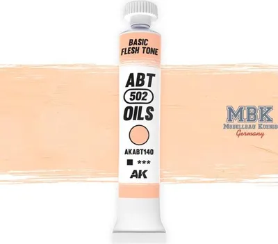 Productafbeelding van Afdeling 502 AKABT140 Olieverf, basis huidtint