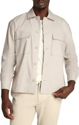 Image de Chemise Calvin Klein pour homme, beige 486763 : Taille - L Taille : L
