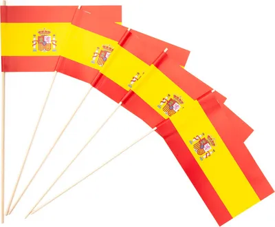 Produktbild von Papierfähnchen Spanien 50 Stück