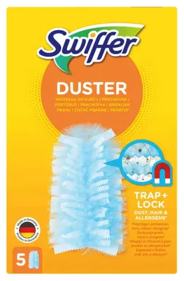 Obrázok produktu pre Náhradná hlavica na prachovku, 5 ks, SWIFFER "Duster"
