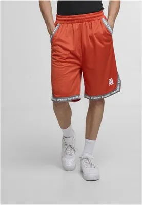 Immagine prodotto di Pantaloncini da uomo Dangerous DNGRS Dunkin Sweat Short rosso argilla - L
