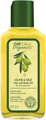 Zdjęcie produktu dla CHI Naturals with Olive Oil Olive & Silk Hair and Body Oil olejek do włosów i ciała 59 ml