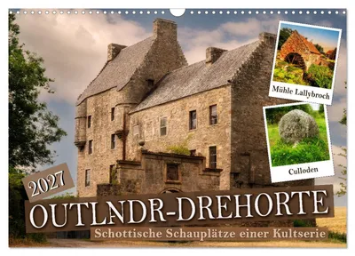 Produktbild von Outlndr-Drehorte (Wandkalender 2027 DIN A3 quer), CALVENDO Monatskalender