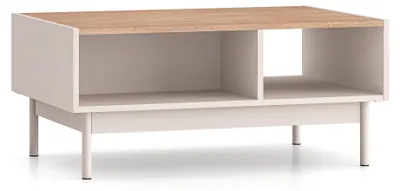 Produktbild von Couchtisch Dunea Wohnzimmertisch 90x60x40cm Cashmere Eiche Cremona Torro