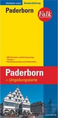 Produktbild von Falk Stadtplan Extra Paderborn 1:20 000