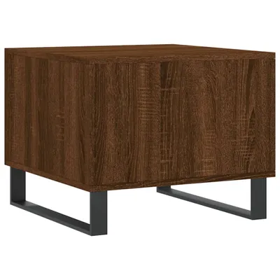Produktbild von Couchtisch Braun Eichen-Optik 50x50x40 cm Holzwerkstoff