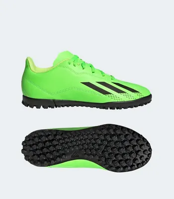 Produktbild von ADIDAS Adidas Kinder Kunstrasenschuh X Speedportal.4 SGREEN/CBLACK/SYELLO 5