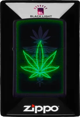 Produktbild von ZIPPO Feuerzeug GLOWING LEAF DESIGN 60007212