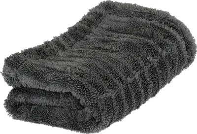 Produktbild von Lackschonendes Mikrofasertuch 40x40cm mit 1200g/m² (GSM) - 2 Faserlängen - extrem weich saugfähig - Poliertücher für die Reinigung von Auto und Motorrad