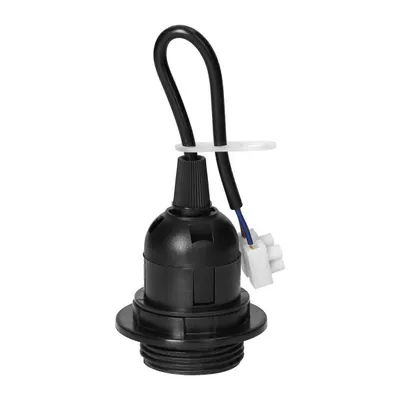 Immagine prodotto di Virone LH/E27-27/B/PZ Attacco per lampadina E27, fissaggio, nero