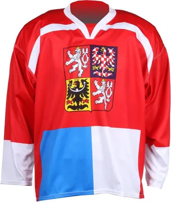 Image de Réplique du maillot de hockey de la République tchèque Nagano 1998 rouge