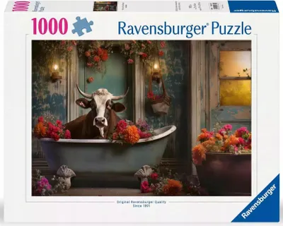 Image de Ravensburger Legpuzzel La vache dans la baignoire, 1000st.