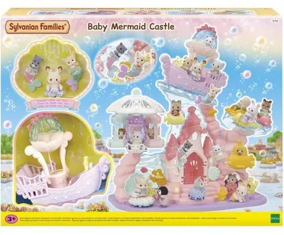 Produktbild von Sylvanian Families 5701, Schloss, 3 Jahr(e), Mehrfarbig, Kunststoff