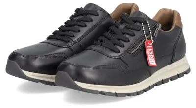 Immagine prodotto di Rieker scarpa da uomo in vera pelle stringata nera, Uomo:40 EU