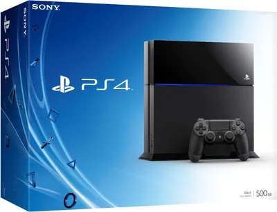 Produktbild von Sony PlayStation 4 Heimkonsole PS4 - Zustand: Gut PS4 500GB Schwarz