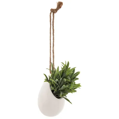 Produktbild von Künstliche pflanze keramiktopf h10cm  - Atmosphera créateur d'intérieur