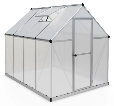 Produktbild von Palram - Canopia Aluminium Gewächshaus Mythos 68 Silber 247x185x208 cm