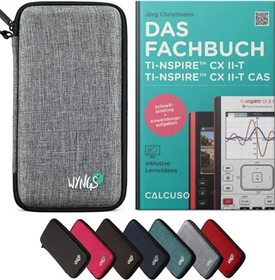 Produktbild von CALCUSO Zubehör Standardpaket Hellgrau kompatibel für Grafikrechner TI Nspire CX II-T /CX II-T CAS