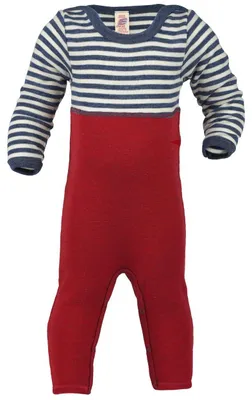 Produktbild von Engel Natur, Baby Overall / Anzug mit Umschlag an den Beinen, 100% kbT Wolle (62