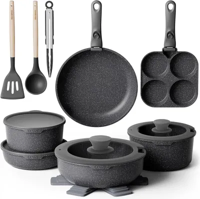 Image de Batterie de cuisine 20 pièces, sans PFOA