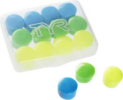 Produktbild von Tyr Soft Silicone Ohrstöpsel Für Kinder 12 Einheiten Durchsichtig  Durchsichtig One Size