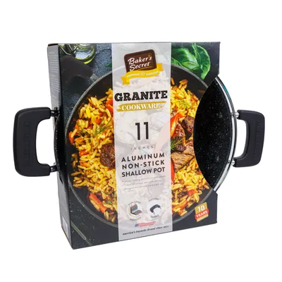 Obrázok produktu pre Baker's Secret - hliníkový hrniec s pokrievkou - 28 cm