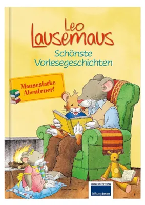 Obrázok produktu pre Leo Lausemaus – Schönste Vorlesegeschichten: Vorlesebuch für Kinder ab 3 Jahren mit 7 Kurzgeschichten