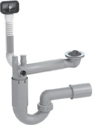 Produktbild von P-loc PL1-D5S45-01PL Spülbecken-Siphon