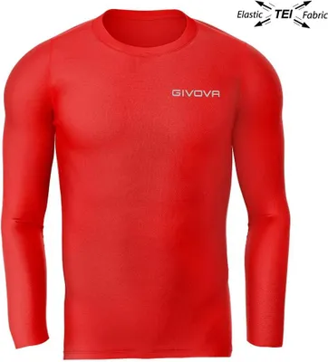 Immagine prodotto di T-shirt funzionale Givova Corpus 3 Maglia Intima Elastica Rossa