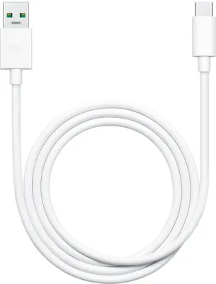 Zdjęcie produktu dla OPPO - Kabel USB typu C SuperVooc, ultraszybkie ładowanie, 1 metr - Biały