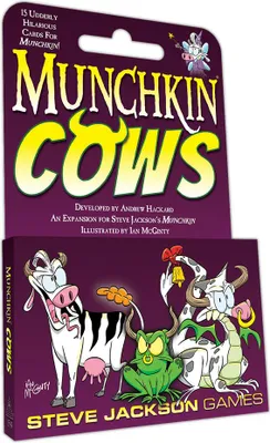 Obrázek produktu pro Rozšíření karetní hry Munchkin Cows - Steve Jackson Games - ENG Edition