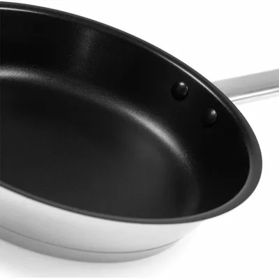 Produktbild von BergHOFF 1100118, Rund, Allzweckpfanne, Schwarz, Edelstahl, BergHOFF Studio, Studio, 1,1 l