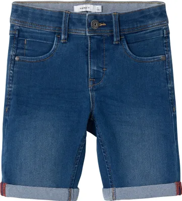 Zdjęcie produktu dla Spodnie dżinsowe Slim Fit Krótkie Spodenki Denim 5-kieszeniowe |
