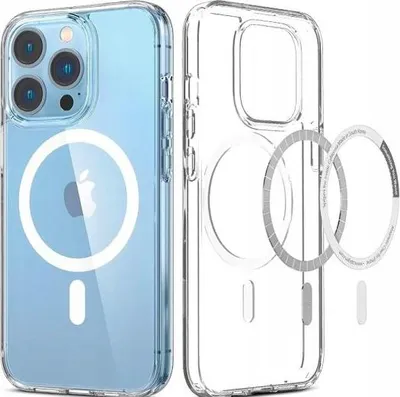 Image de MAGSAFE Housse de protection pour Apple iPhone 14, transparent + verre
