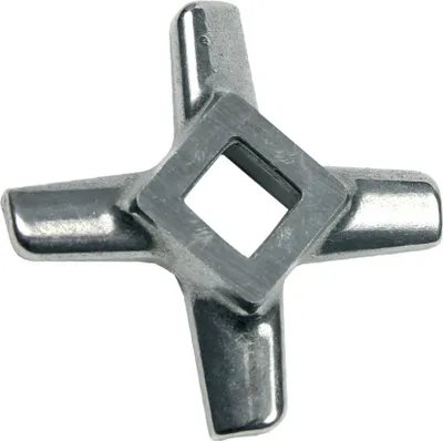 Produktbild von Europart 10024082 Messereinsatz Ersatzmesser Messerkreuz Messer mit Vierkant-Aufnahme für A950 A950A MG450 MG510 Küchenmaschine Fleischwolf wie Kenwood KW658522