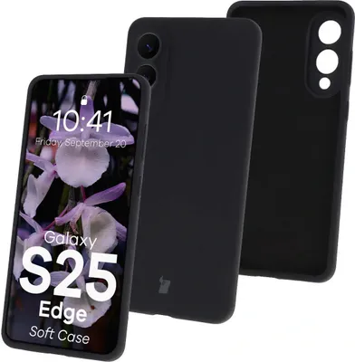 Produktbild von Bizon Soft Case Samsung Galaxy S25 Edge schwarz