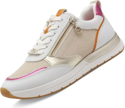 Produktbild von Tamaris  Damenschuhe sportlicher Schnürer Weiß Freizeit, Schuhgröße:37 EU
