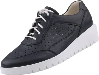 Produktbild von WALDLÄUFER Damen  Schnürschuhe sportlich blau Gr. 5
